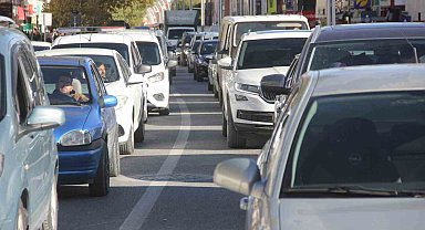 Erzincan'da trafiğe kayıtlı araç sayısı Kasım ayı sonu itibarıyla 69 bin 689 oldu