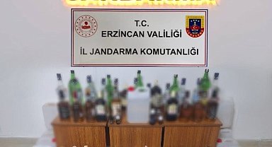 Erzincan'da yılbaşı öncesi kaçak ve sahte alkol operasyonu