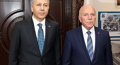 Erzurum Büyükşehir Bakan Ali Yerlikaya'yı ağırladı