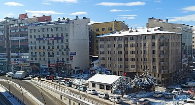 Erzurum'da 153 binaya ruhsat, 101 binaya kullanma izni