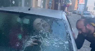 Erzurum'da tiyatrocuların soğuk esprisi