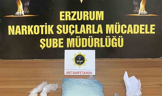 Erzurum'da uyuşturucu operasyonu