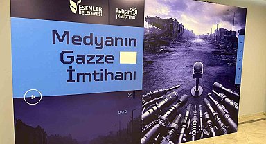 Esenler'de gazeteciler Gazze'de tanık oldukları katliamları anlattı