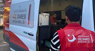 Eskişehir'de 'Mobil Göç Noktası' uygulaması başladı