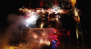 Eskişehir'de geri dönüşüm tesisinde yangın paniği: 3 saatlik çalışmayla kontrol altına alındı