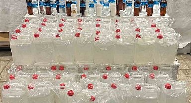 Eskişehir'de yılbaşı öncesi sahte içki operasyonu