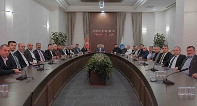 Esnaf odalarından Başkan Aşgın'a destek ziyareti