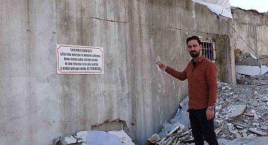 Esnaftan hırsıza not: "Sayın hırsız kardeşler lütfen klima motoru ve kablosunu çalmayınız"