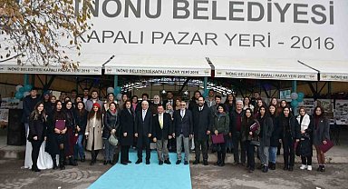 ESTÜ ile İnönü Belediyesi işbirliğiyle 'İnönü Projeleri Sergisi' açıldı