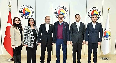 ETSO heyeti Hisarcıklıoğlu ile bir araya geldi