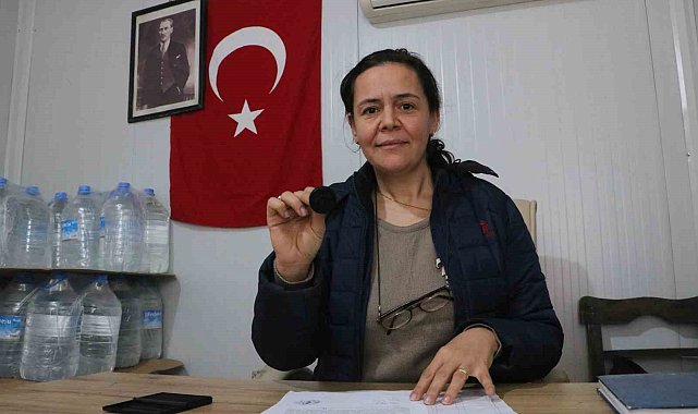 Ev hanımıydı deprem onu muhtar yaptı