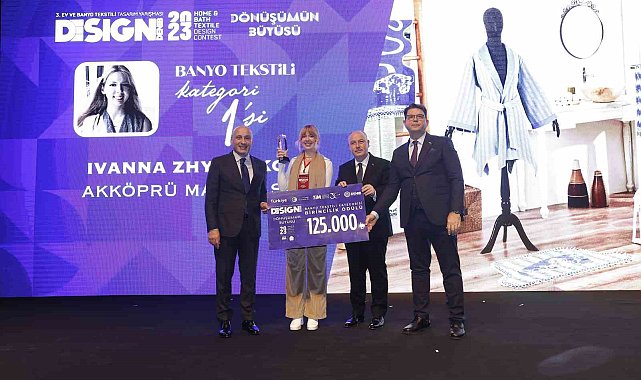 Ev ve banyo tekstilinde genç tasarımcıların eserleri beğeni topladı
