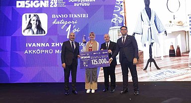 Ev ve banyo tekstilinde genç tasarımcıların eserleri beğeni topladı