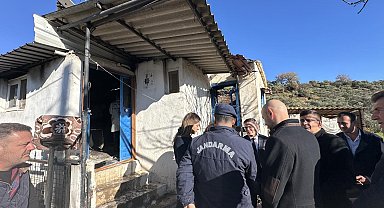Evde çıkan yangın yaşlı kadını hayattan koparttı