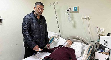 Evlatları bakmayı reddetti, hastanede yatan eski kayınpederinin yanından ayrılmıyor