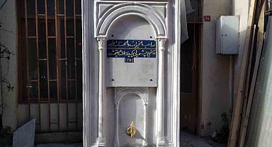 Eyüpsultan'da tarihi çeşme yeniden hayat buldu