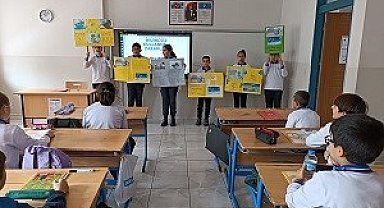 Faik Güngör ortaokulu" israfa dur" dedi