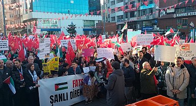 Fatsa'da "Büyük Filistin Yürüyüşü"