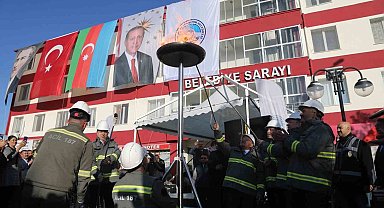 Felahiye'de doğalgaz ateşi yandı