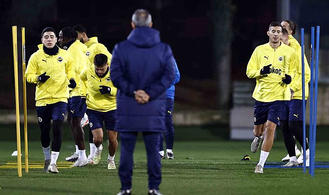 Fenerbahçe, Spartak Trnava maçı hazırlıklarını tamamladı
