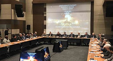 Galata Köprüsü'nde gerçekleştirilecek "Şehitlerimize Rahmet, Filistin'e Destek" yürüyüşü için vatandaşlara buluşma çağrısı