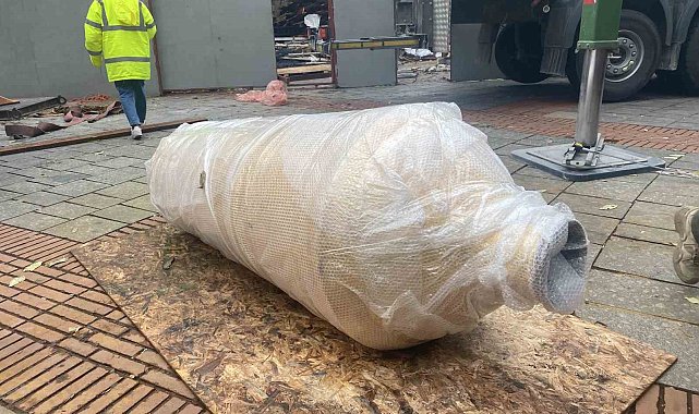 Galata Kulesi'nde 63 metre yükseklikte nefes kesen restorasyon