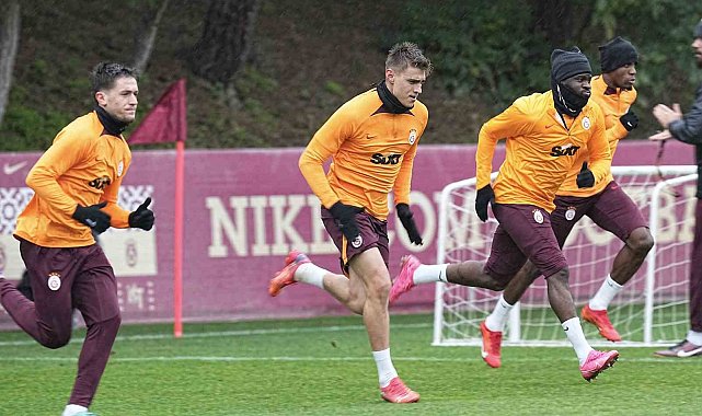 Galatasaray, Kopenhag maçı hazırlıklarına ara vermeden başladı