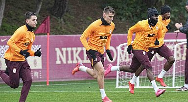 Galatasaray, Kopenhag maçı hazırlıklarına ara vermeden başladı