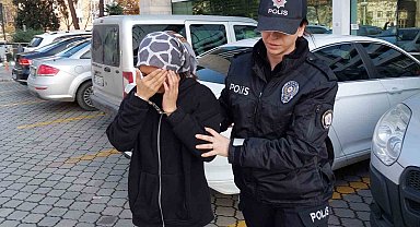 Gasp tuzağından 18 yaşındaki yabancı kız tutuklandı