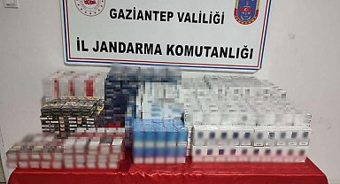 Gaziantep'te 150 bin TL değerinde kaçak sigara ele geçirildi