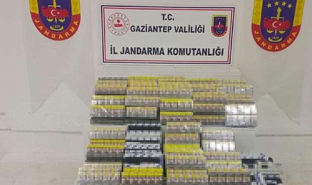 Gaziantep'te 180 bin lira değerinde kaçak sigara ele geçirildi