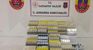 Gaziantep'te 180 bin lira değerinde kaçak sigara ele geçirildi