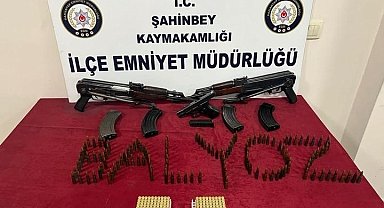 Gaziantep'te 2 tüfek ile 1 tabanca ele geçirildi