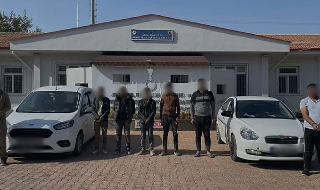 Gaziantep'te 45 düzensiz göçmen yakalandı