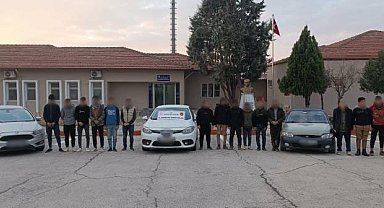 Gaziantep'te kalkan operasyonu: 19 düzensiz göçmen ile 3 organizatör yakalandı