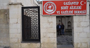 Gaziantep'te Şehit Aileleri ve Gazileri Derneği soyuldu