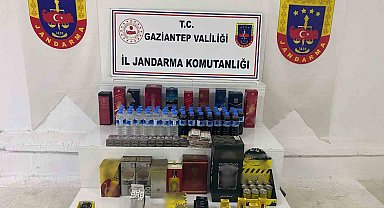 Gaziantep'te yılbaşı öncesi çok miktarda kaçak ve sahte alkol ele geçirildi