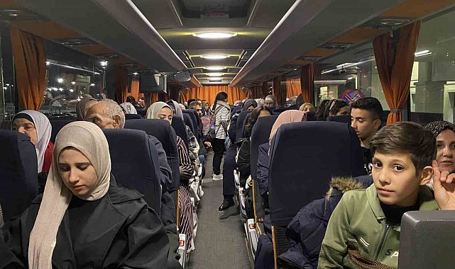 Gazze'den tahliye edilen Türk vatandaşları İstanbul'a getirildi