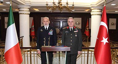 Genelkurmay Başkanı Gürak, İtalyan mevkidaşını kabul etti