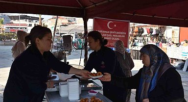 Germencik Belediyesi'nden şehitler için lokma hayrı