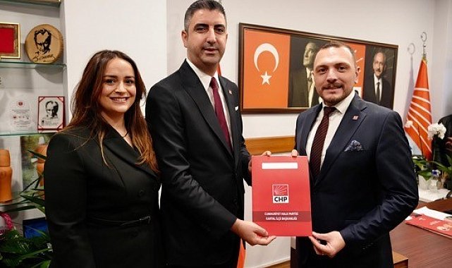 Gökhan Yüksel, Kartal Belediye başkan aday adaylığı için başvuru yaptı