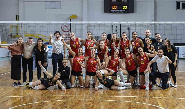 Göztepe Voleybol, ikinci sıraya yerleşti