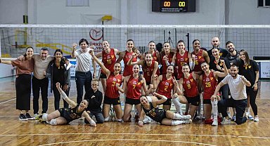 Göztepe Voleybol, ikinci sıraya yerleşti