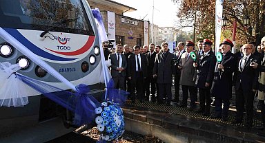 Güller Ekspresi ilk seferine uğurlandı
