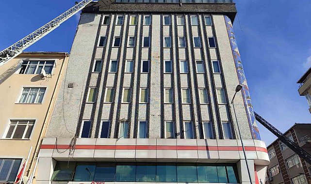 Güngören'de özel bir hastanede yangın paniği