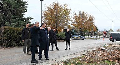 Gürkan'dan, Mezarlıklar Dairesi Başkanlığı İdari Hizmet Binası'nda inceleme