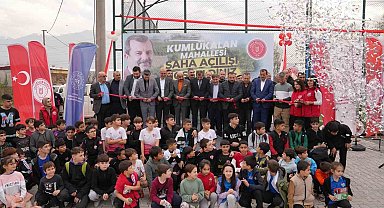 Gürsu Kumlukalan'a modern halı saha