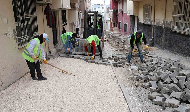 Haliliye'de üstyapı çalışmaları sürüyor