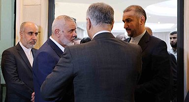 Hamas Siyasi Büro Başkanı Haniye, İran Dışişleri Bakanı Abdullahiyan ile görüştü