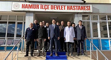 Hamur Kaymakamı Yıldırım, ilçedeki kurumları denetledi